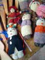 muñecas de lana de oveja